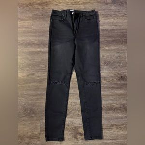 New Forever 21 Black High Waisted Skinny Jeans